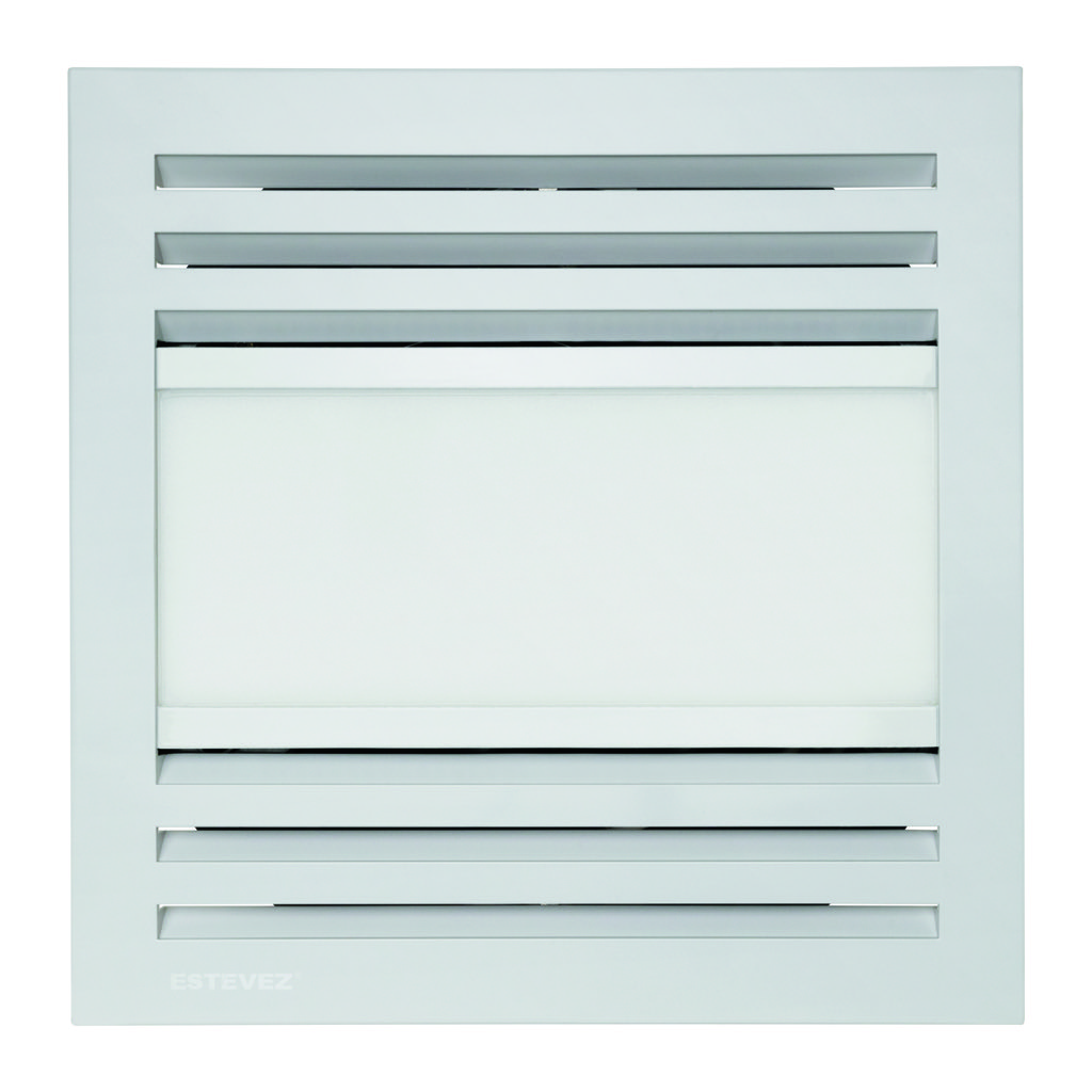 DE TECHO CUADRADO ULTRA-SILENCIOSO C/LUZ 4-PG