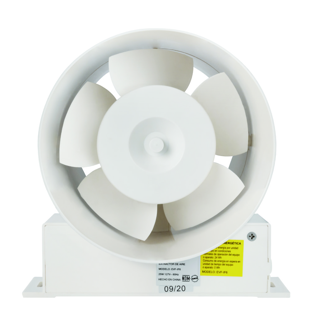 EXTRACTOR DE AIRE IN-LINE AXIAL SOBRE PLAFON 6PG