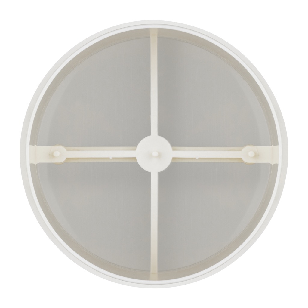 [008-4] VALVULA FINAL ANTI-RETORNO PVC TRANSPARENTE 4-PG