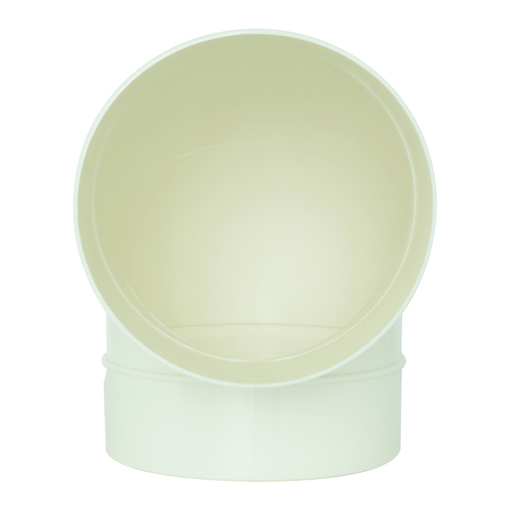 [090-4] CODO 90° PVC PARA CONDUCCION DE AIRE 4-PG