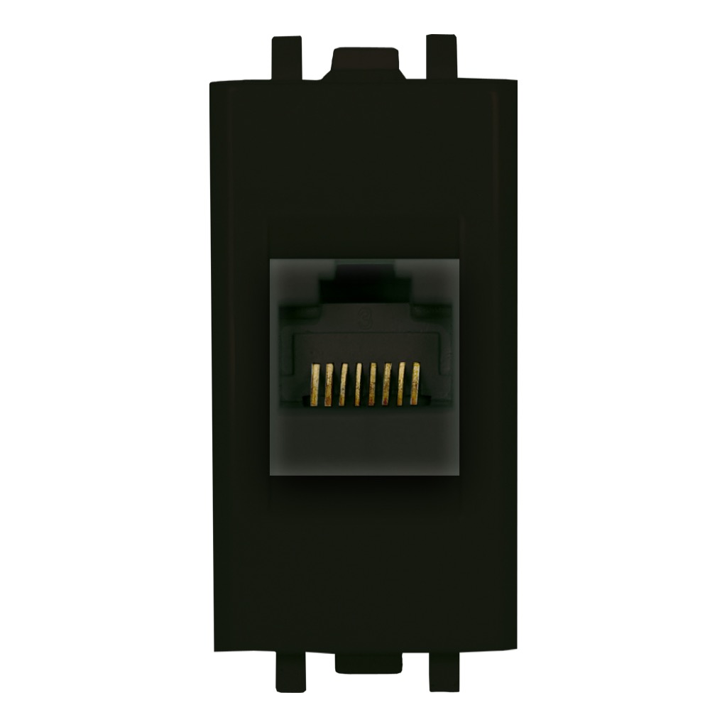 TOMA TELEFONICA RJ 11 4 HILOS 1 MOD