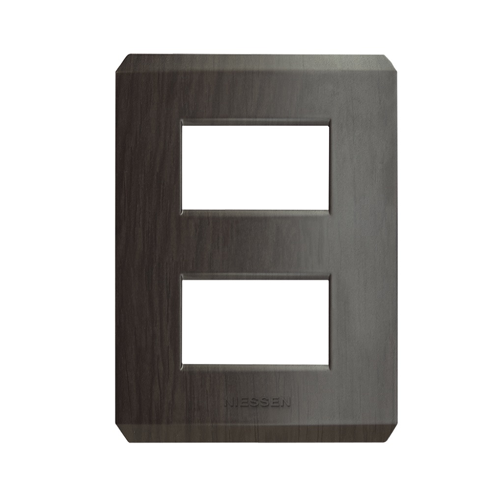 PLACA STEP 2 VENTANAS WENGUE