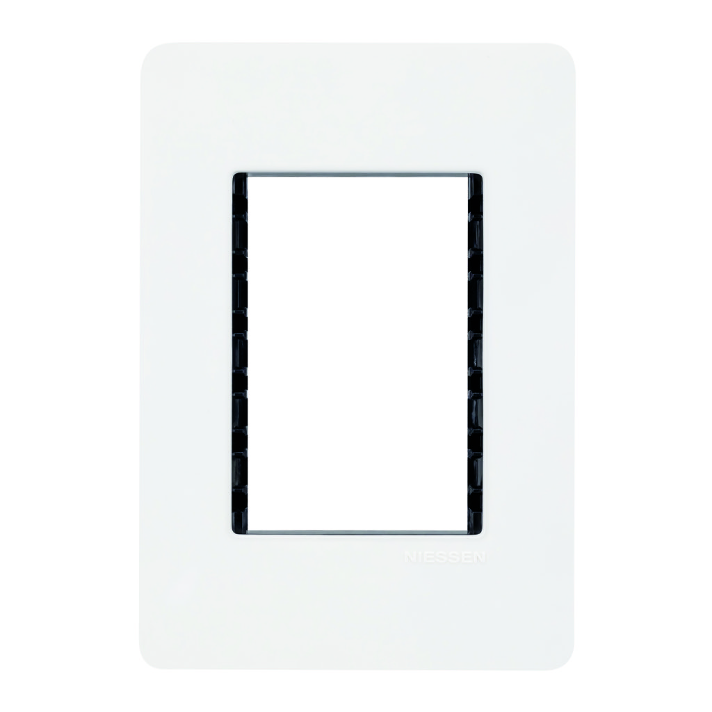 PLACA 3 MOD BLANCA CHASIS NEGRO