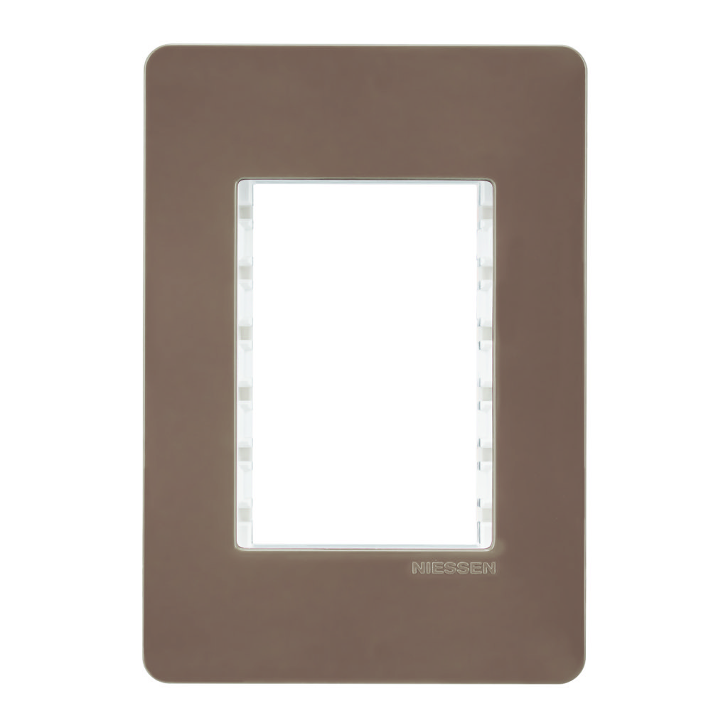 PLACA 3 MOD CHOCOLATE CHASIS BLANCO