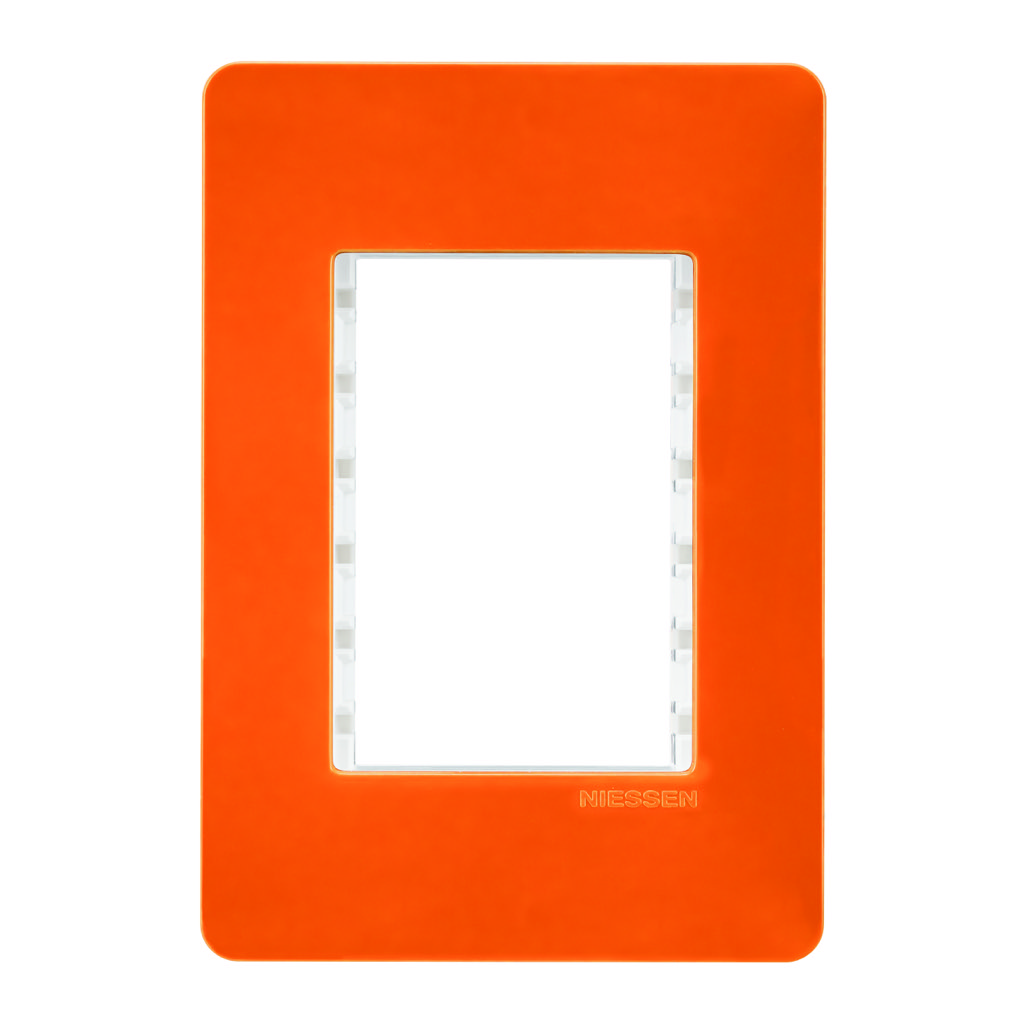 PLACA 3 MOD MANDARINA CHASIS BLANCO