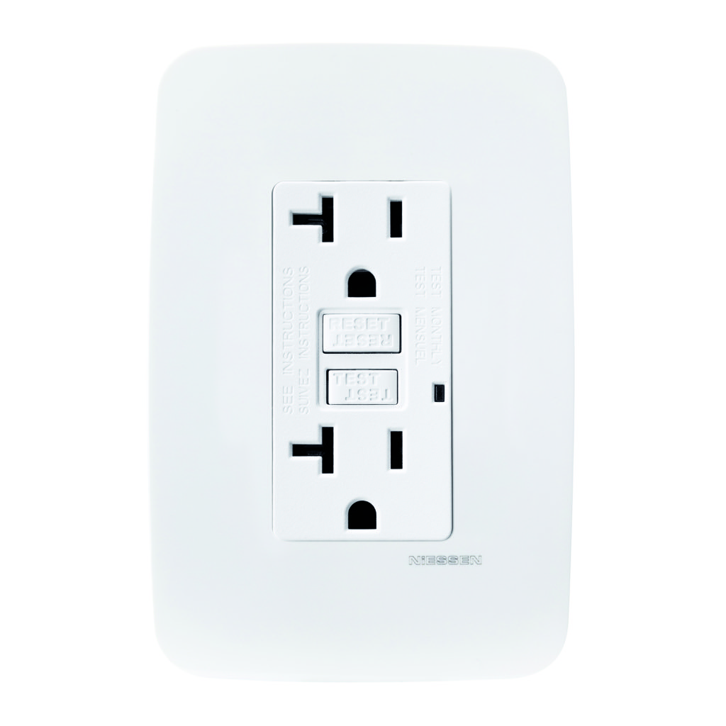 CONTACTO DòPLEX 2P+T GFCI C/PLACA