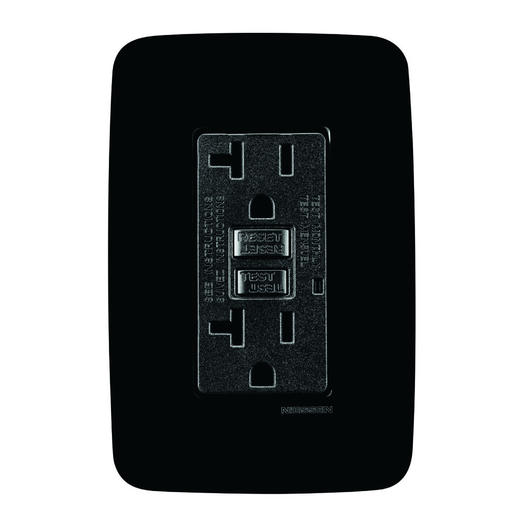 [N0329-NG] CONTACTO DòPLEX 2P+T GFCI C/PLACA