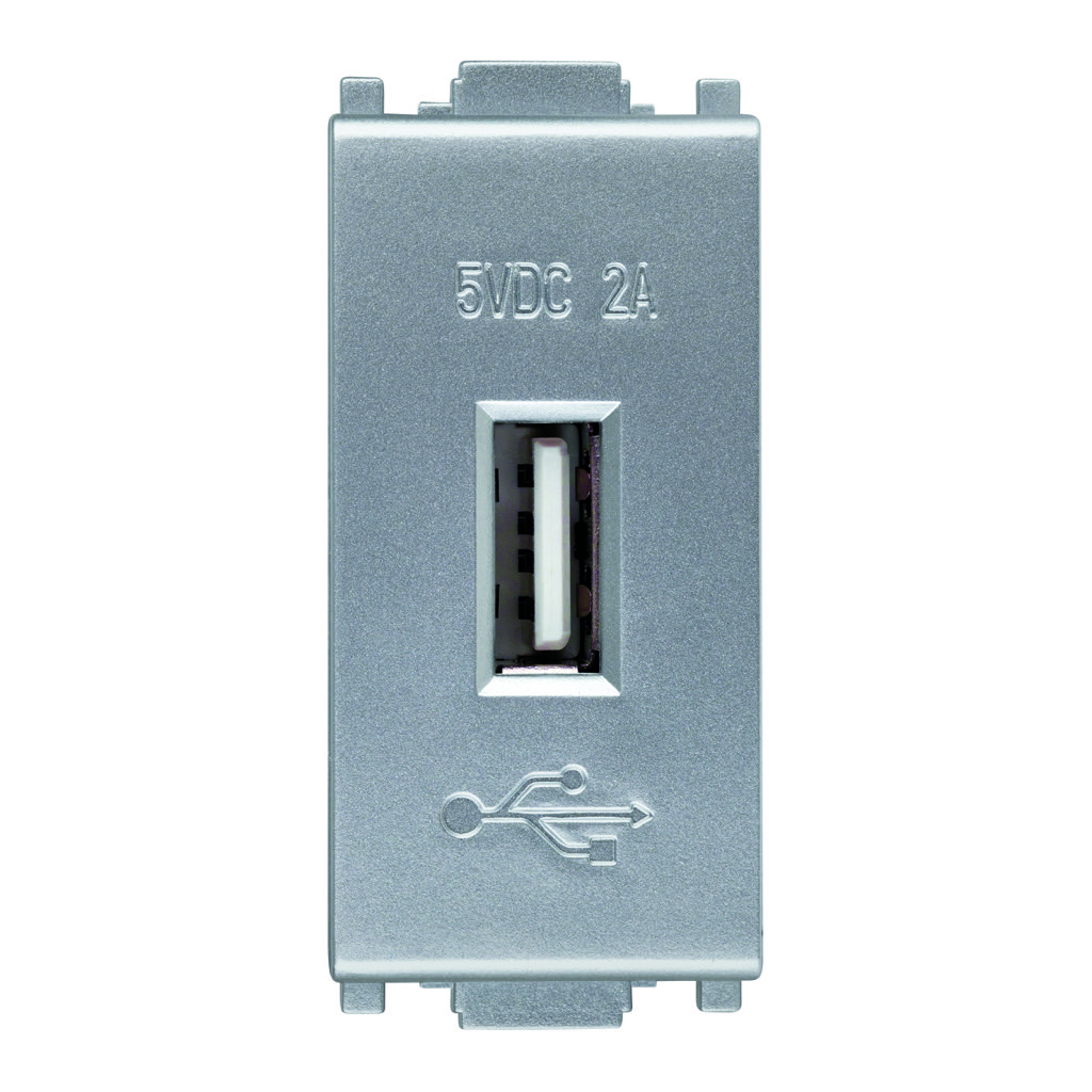 TOMA CARGADOR USB 1.5A 1 MOD