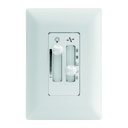 CONTROL DE VENTILADOR / LUZ DESLIZABLE C/ PLACA  BLANCA
