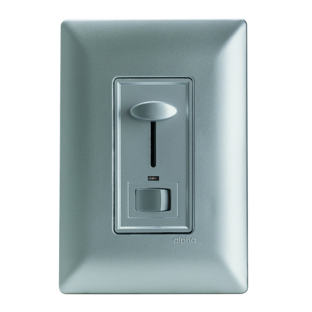[E93341] DETECTOR DE PRESENCIA 180¡ 1,000W C/ PLACA  SILVER