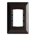 PLACA 3 VENTANAS ESPRESSO