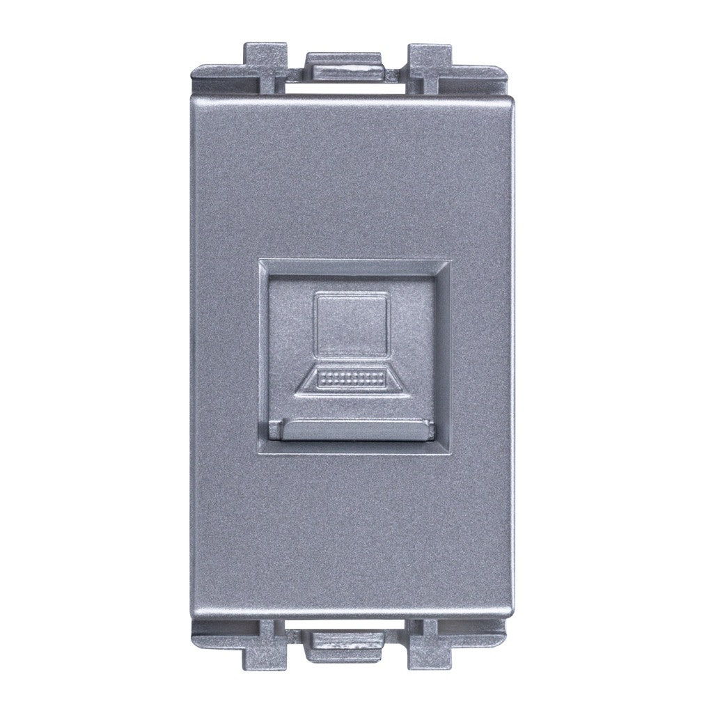 [HC-E70115-MS] TOMA RJ45 CAT. 5 METAL SATIN