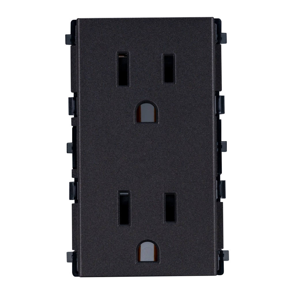 CONTACTO DUPLEX 2P+T 3 MOD GRAFITO