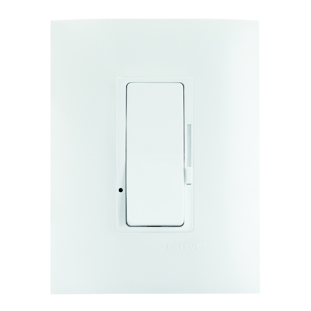 DIMMER DESLIZABLE LED C/ PLACA BLANCO TIZA