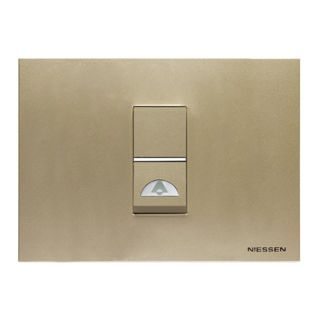 [N2104-CV] BOTON TIMBRE "CAMPANA" 1 MOD