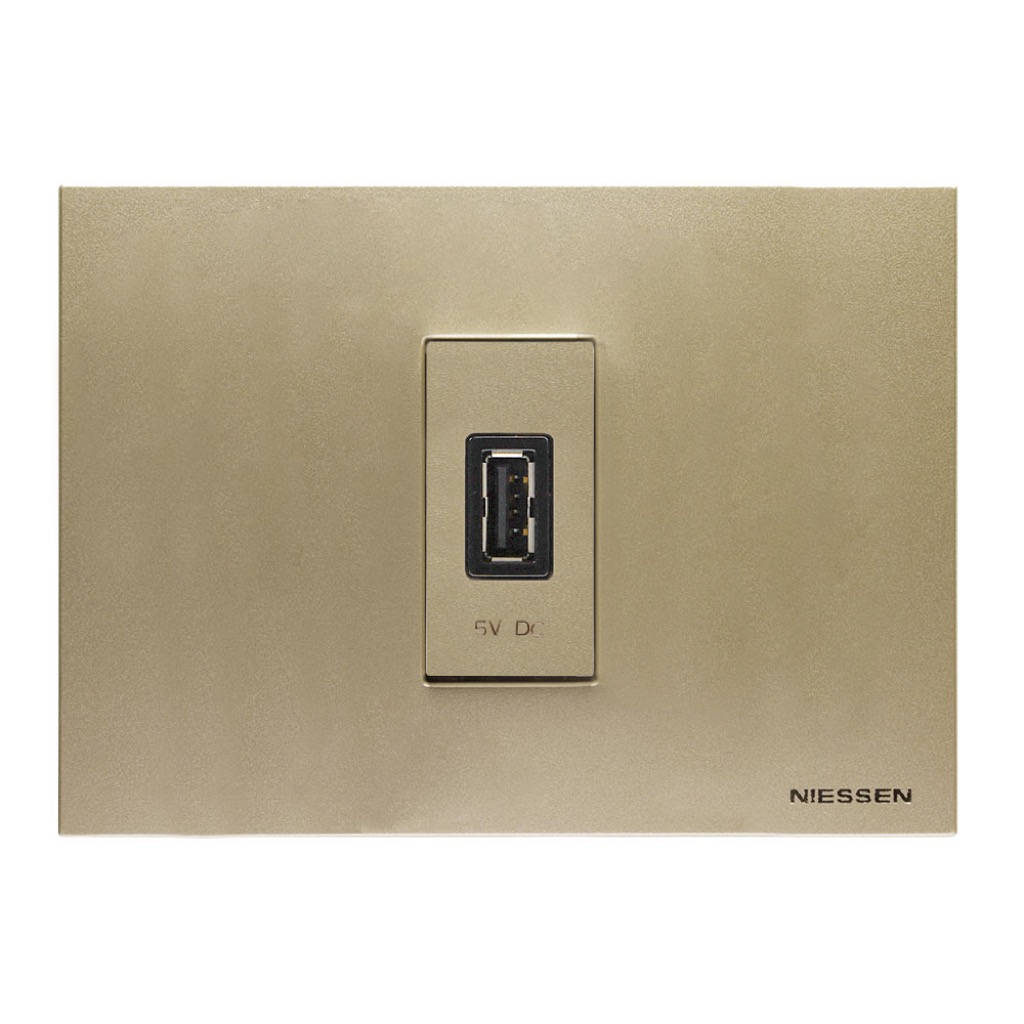 TOMA CARGADOR USB 700mA 1 MOD