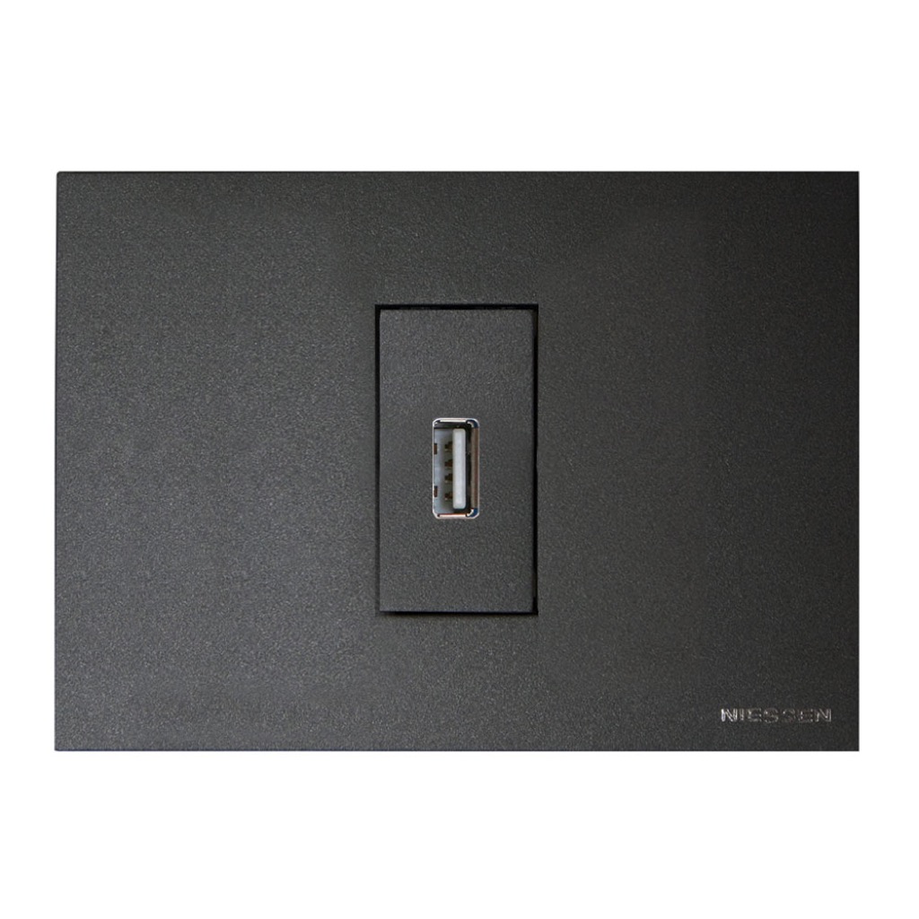 TOMA VDI USB CONEXION CON TORNILLO 1 MOD