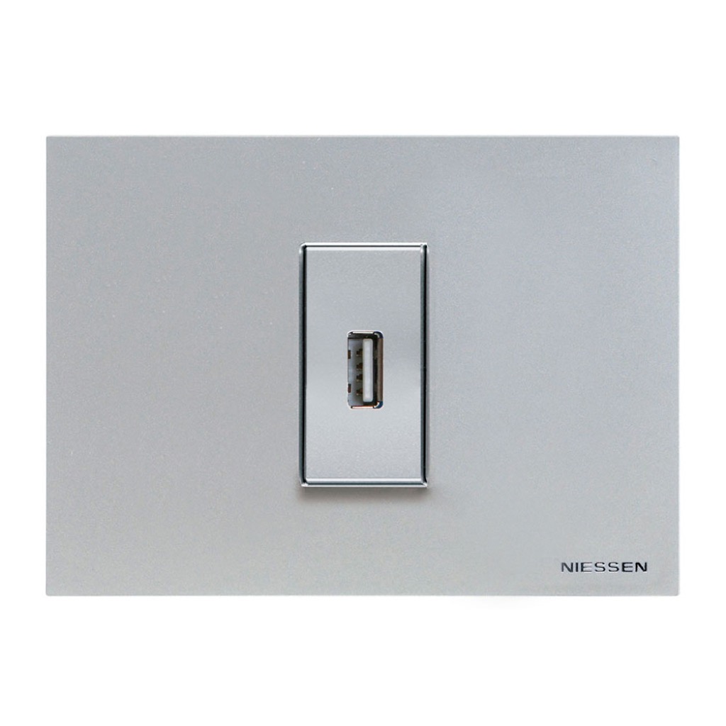 TOMA VDI USB CONEXION CON TORNILLO 1 MOD