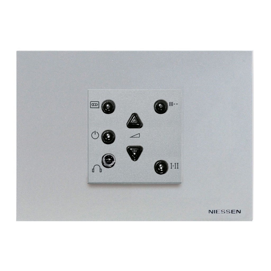 TAPA P/ MANDO ESTEREO 2 CANALES 2 MOD