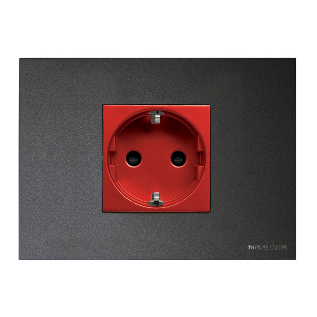 CONTACTO SCHUKO 2P+T S/ TAPA 2 MOD