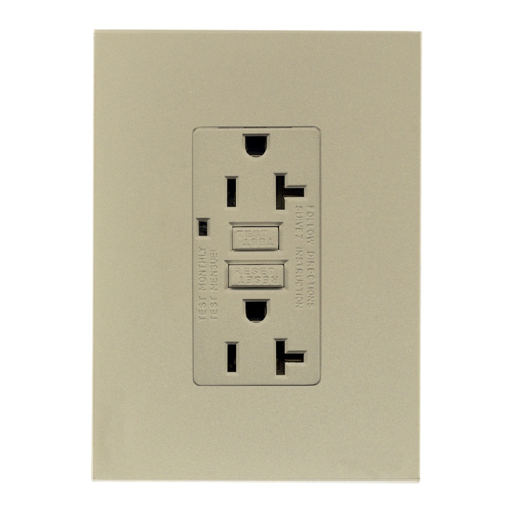 CONTACTO DUPLEX FALLA A TIERRA (GFCI) C/ PLACA ZENIT CAVA