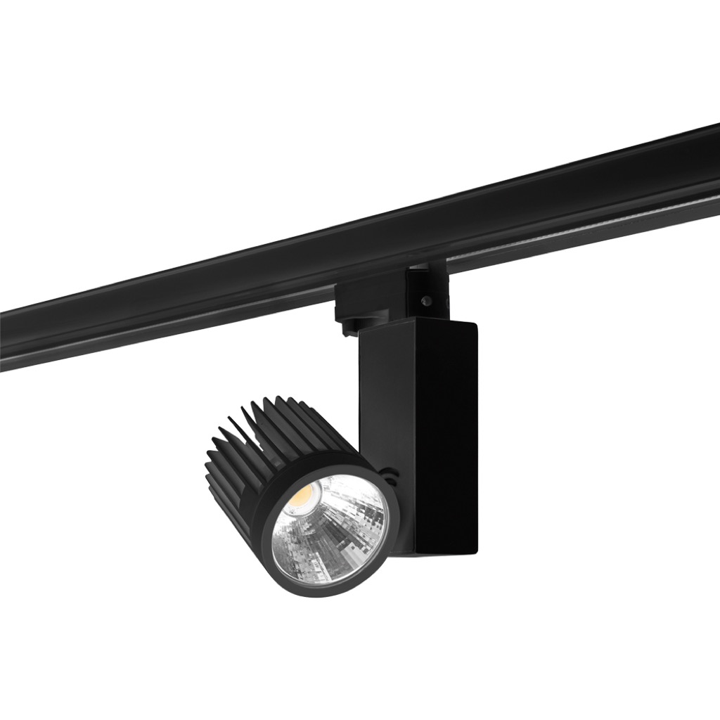 [ETC-0357-NEG] ONYX PROYECTOR P/RIEL 20W LED 24¡ LUZ CALIDA
