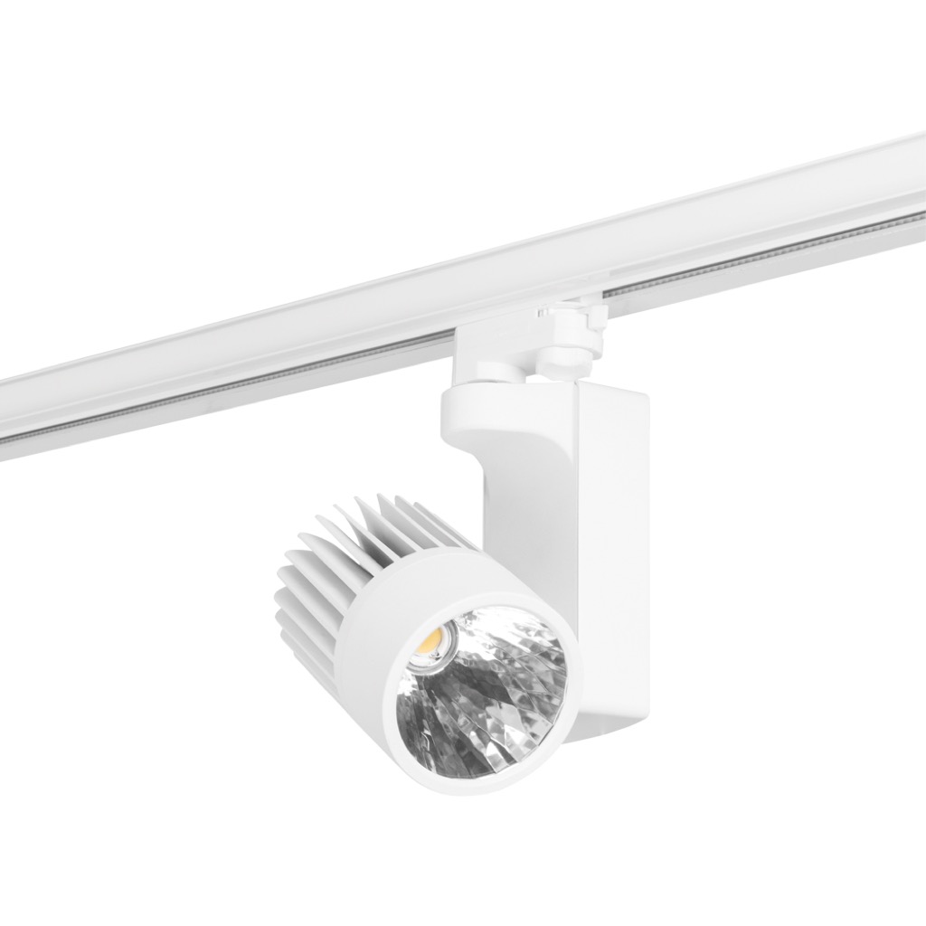 [ETC-0358-BLA] ONYX PROYECTOR P/RIEL 35W LED 24¡ LUZ CALIDA