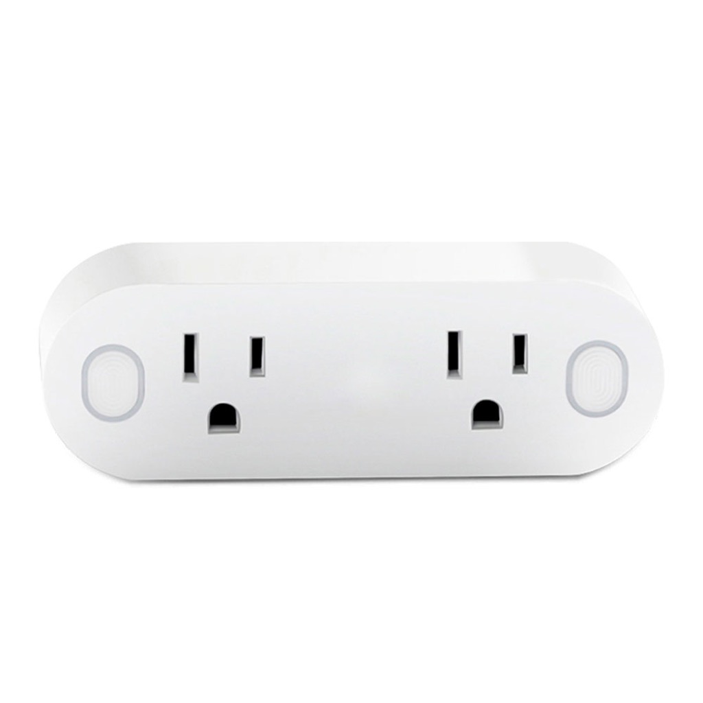 CONTACTO DOBLE ENCHUFABLE C/MEDIDOR DE ENERGIA