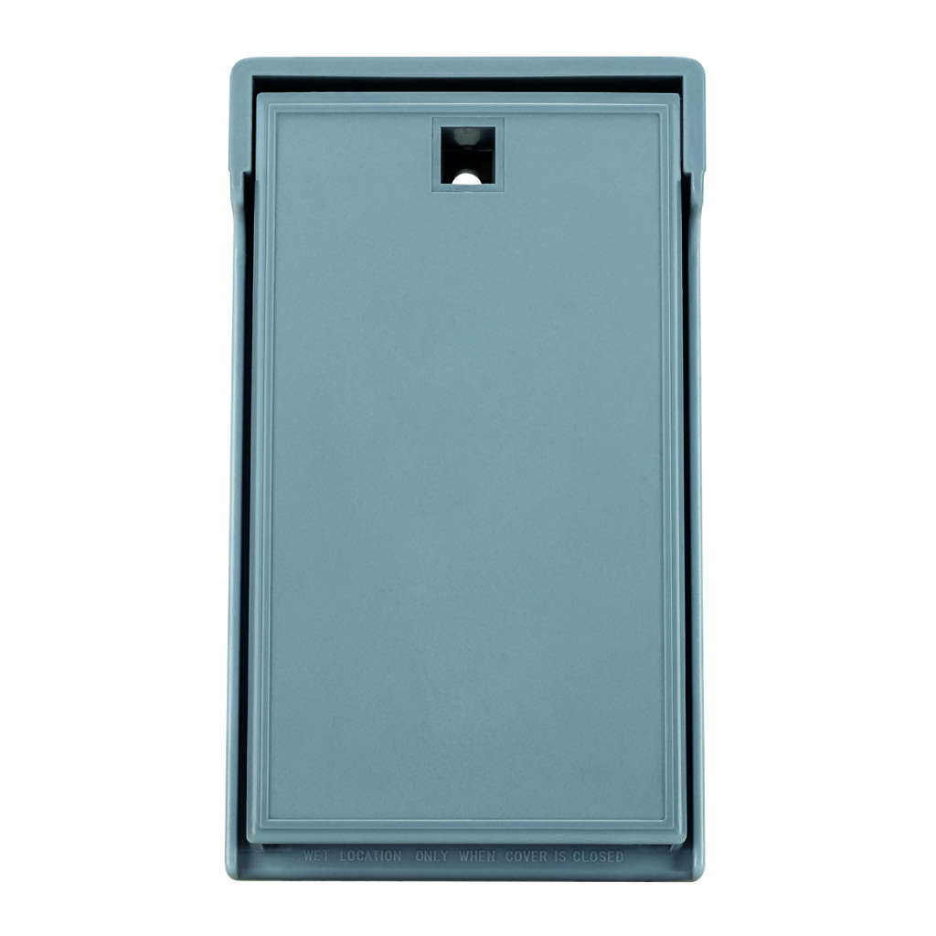PLACA DE PARED P/EXTERIOR C/TAPA