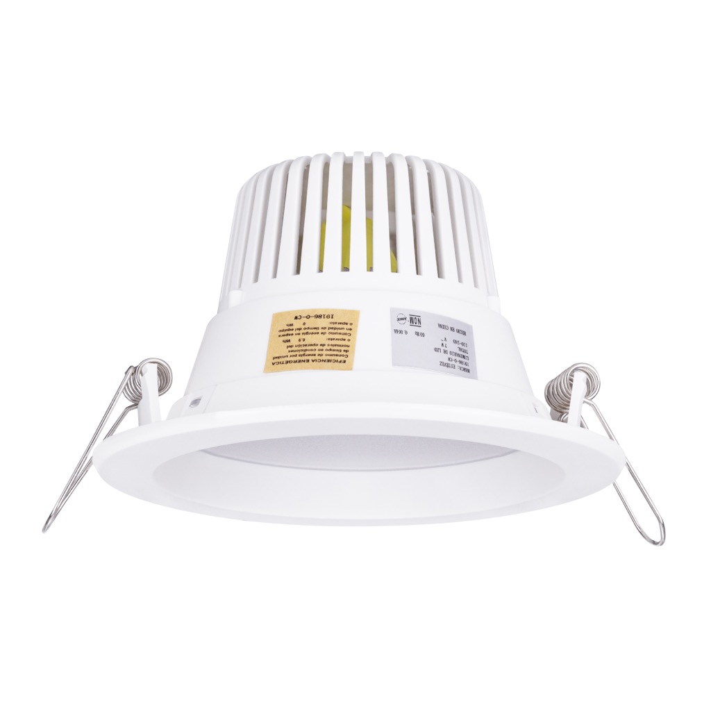 HOTEL-LED EMPOTRADO 3IN LED 7W 6000K BLANCO ESTEVEZ