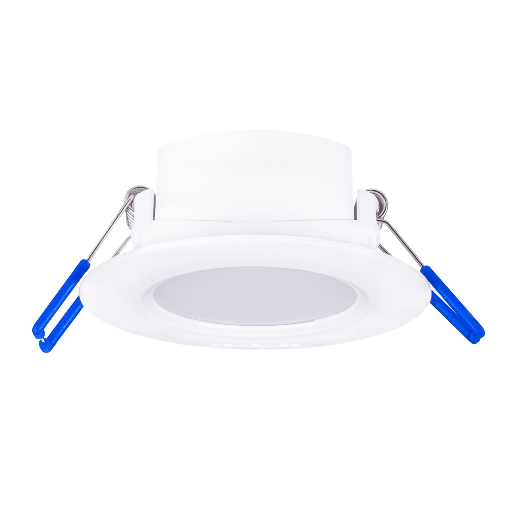 ECO LED LUM PLASTICO 5W 2700K 100-277V BLANCO ESTEVEZ