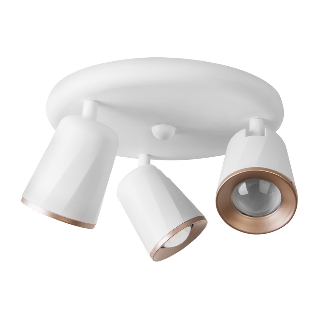 ADRI PROY ACERO COBRE/BCO LED 30K 20X10.2W 100-240V INT ESTEVEZ