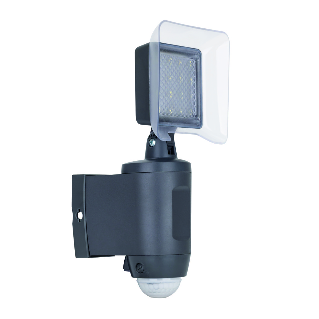 ARC PROYECTOR LED CON SENSOR PIR NEGRO ESTEVEZ