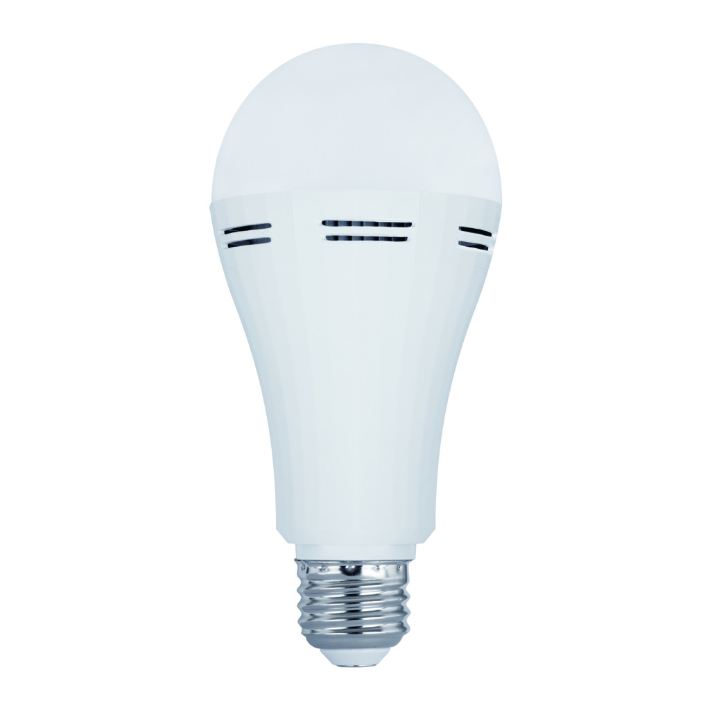 LAMPARA LED A21 E26 9W 120-240V DE EMERGENCIA BLANCO CALIDO