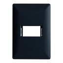 PLACA 1 VENTANA BLACK