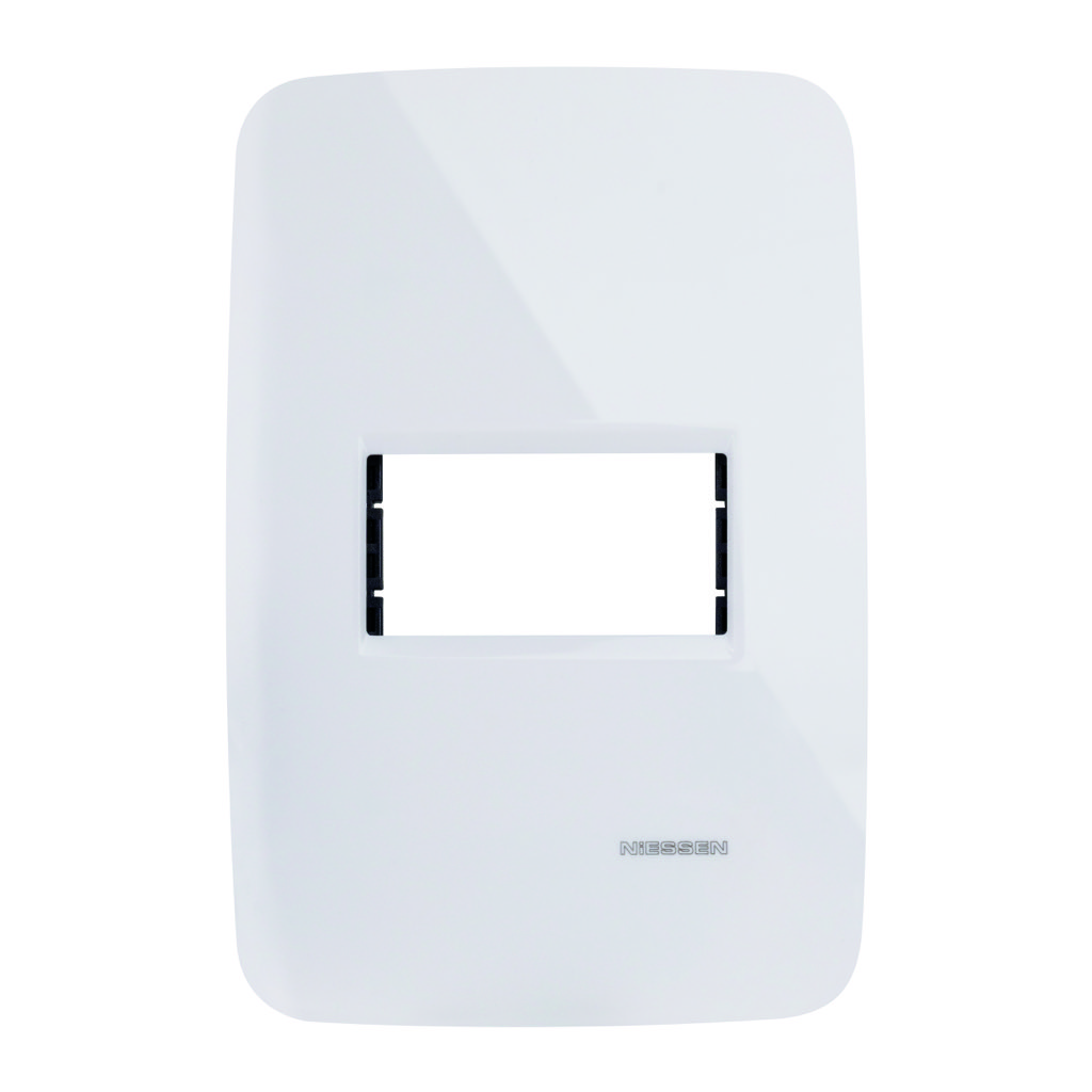 PLACA 1 VENTANA BLANCA