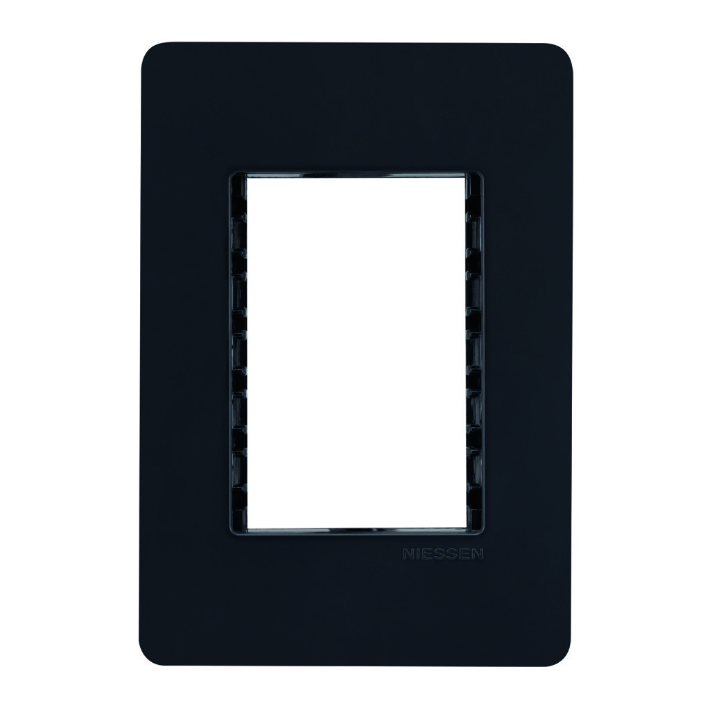 PLACA UNNO 3 MOD NEGRO SOFT CHASIS NEGRO