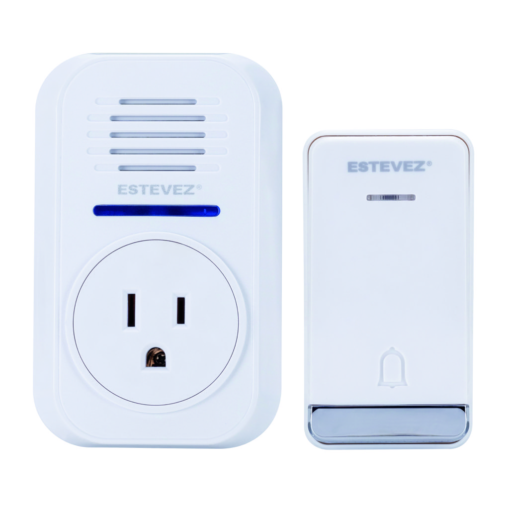 TIMBRE INALAMBRICO PIN PLUG-IN C/CLAVIJA