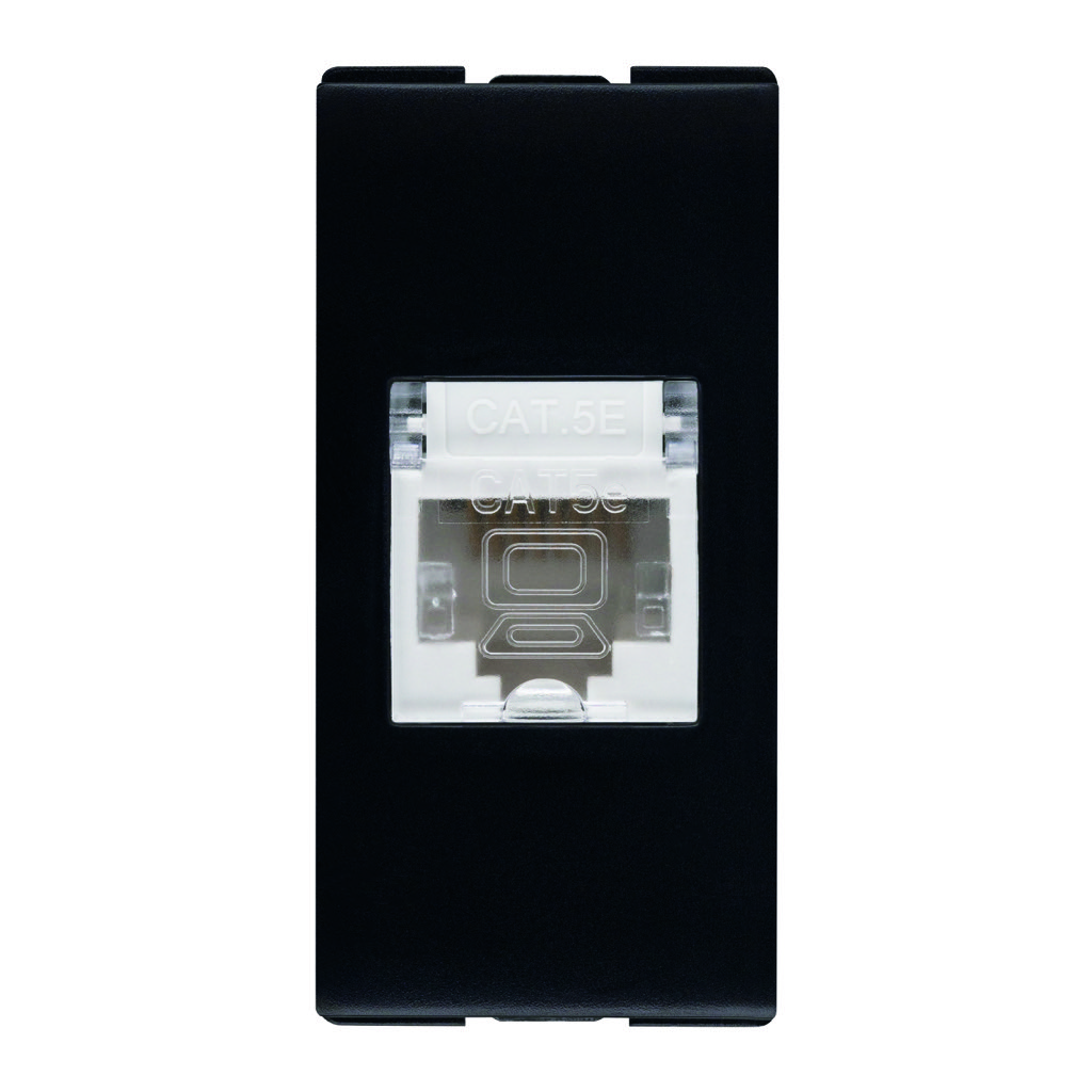 [N0118.5-BL] TOMA COMPUTO 8H RJ45 CAT 5 1 MOD