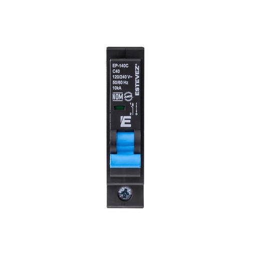 [EP-140C] INTERRUPTOR TERMOMAGNETICO PLUG 1X40A CURVA C