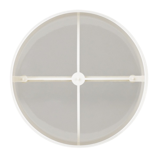 [008-6] VALVULA FINAL ANTI-RETORNO PVC TRANSPARENTE 6-PG