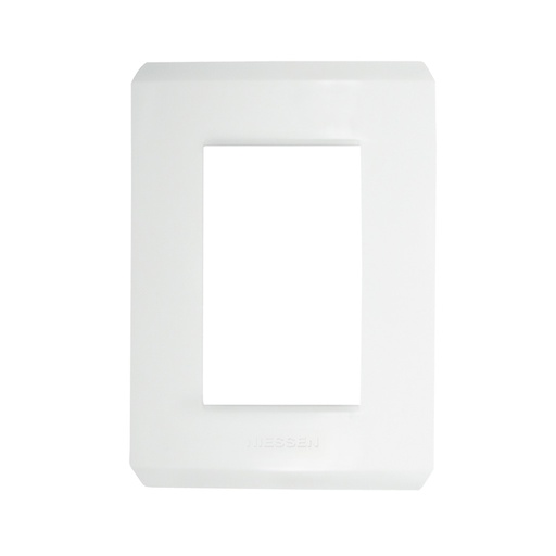 [N4373-BP] PLACA STEP 3 VENTANAS BLANCO POLAR