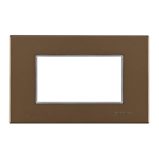 [HC-E723CLT3] PLACA 3 VENTANAS CHOCOLATE