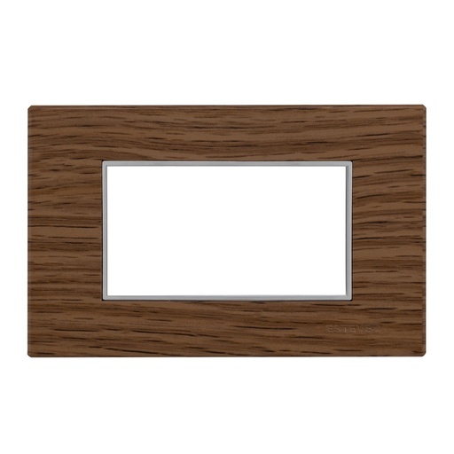 [HC-E723RBL3] PLACA 3 VENTANAS ROBLE