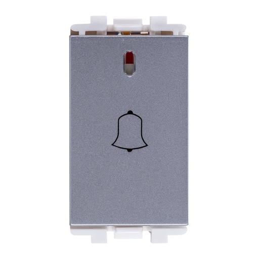 [HC-E70107-MS] BOTON TIMBRE "CAMPANA" METAL SATIN