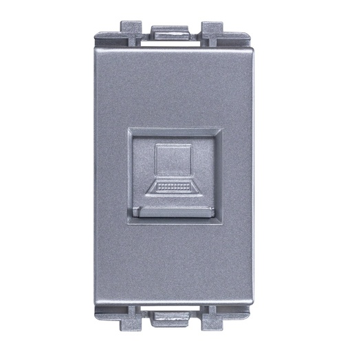 [HC-E70115-MS] TOMA RJ45 CAT. 5 METAL SATIN