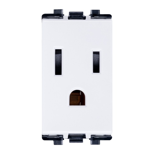 [HC-E70110-BL] CONTACTO 2P+T BLANCO