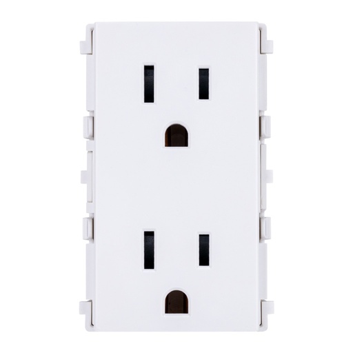 [HC-E70310-BL] CONTACTO DUPLEX 2P+T 3 MOD BLANCO