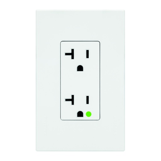 [HC-E70326-BL] CONTACTO DUPLEX 2P+T GRADO HOSPITAL (HG) C/ PLACA BLANCA