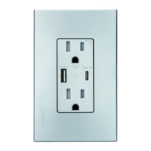 [HC-E70336-MS] CONTROL DE VENTILADOR + LUZ DESLIZABLE C/ PLACA METAL SATIN